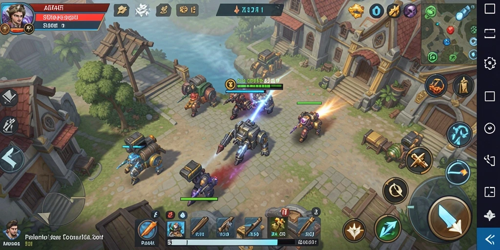 Tampilan menarik dan gameplay strategis dari AFAF.