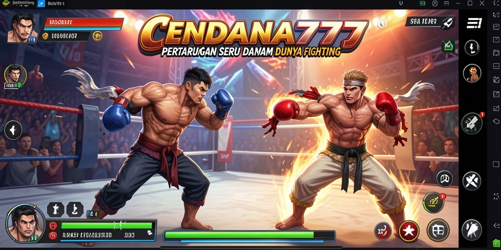 Tangkapan layar menunjukkan pertarungan seru dalam CENDANA777 dengan grafis yang mengesankan.