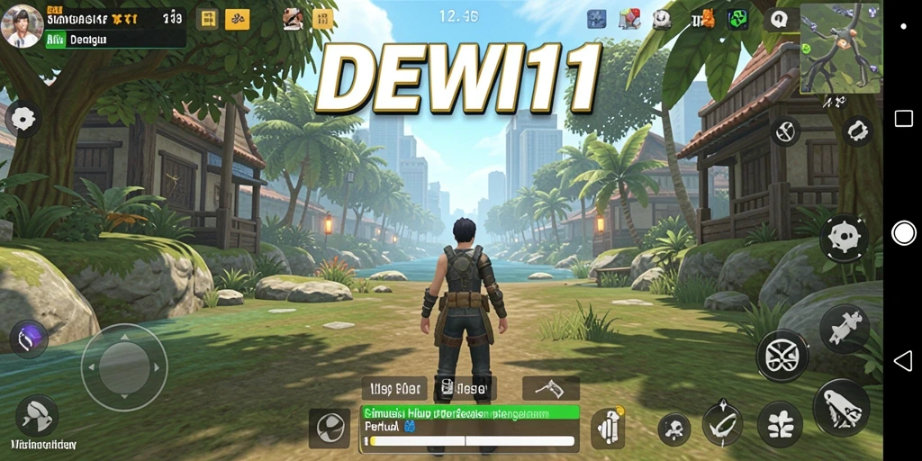Gambar menampilkan gameplay menarik dalam DEWI11 dengan grafik menawan.
