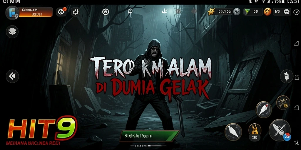 Screenshot HIT9 menampilkan atmosfer Horror yang mencekam dan gameplay yang intens.