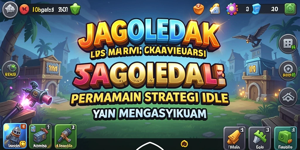 Tampilan gameplay JAGOLEDAK yang menarik dan interaktif.