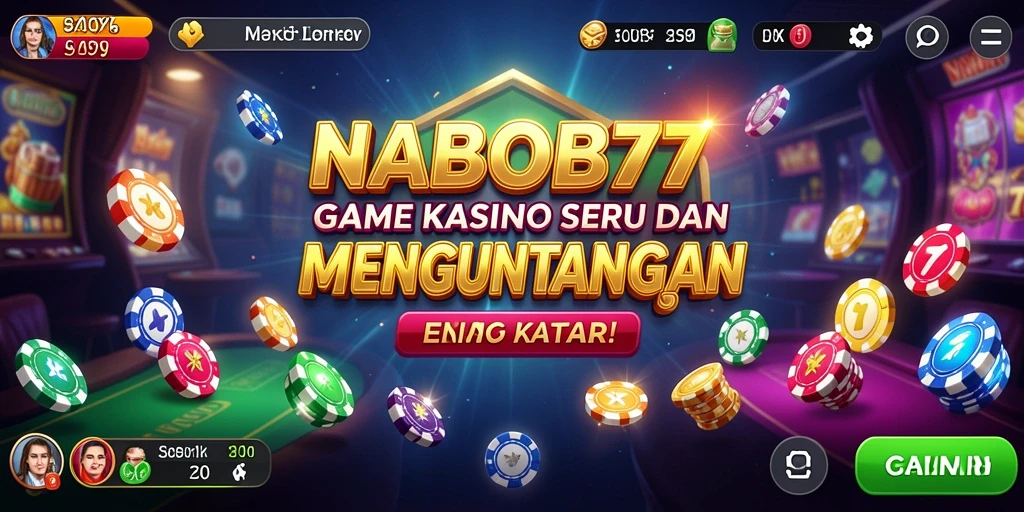 Tampilan gameplay seru dari NABOB77 yang memikat pemain Kasino.